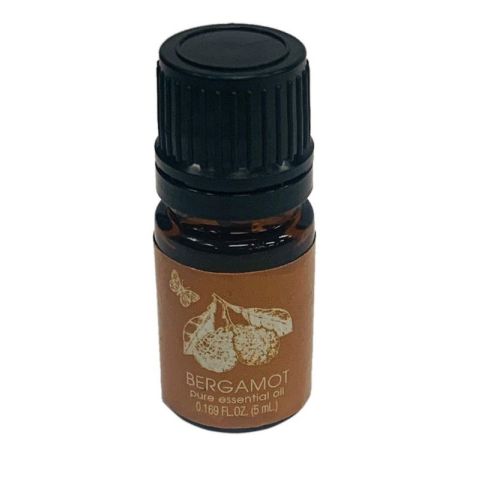 Hosley Aromatherapy 100% Pure Therapeutic Grade Essential Oil Bergamont- 15ml - Ideal for Aromatherapy, Spa and Candle Making.