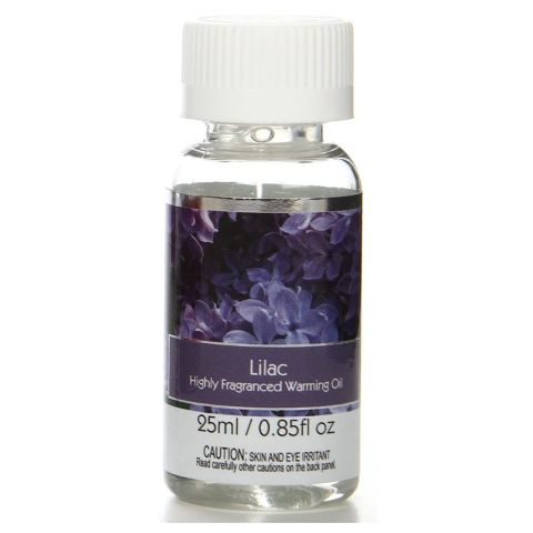 Hosley Set of 6, 25 ml. Concentrated Lilac Scented Warming Oil