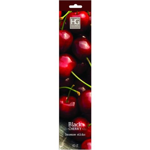 Hosley 240 Pack of Black Cherry Incense Sticks -- Infused with Essential Oils