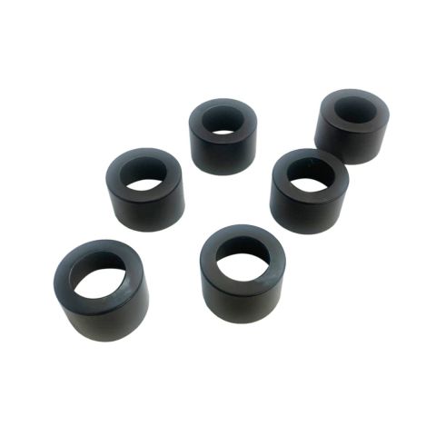 Hosley Black 1.04" Diameter Aluminum Caps Collars - Pack of 1000