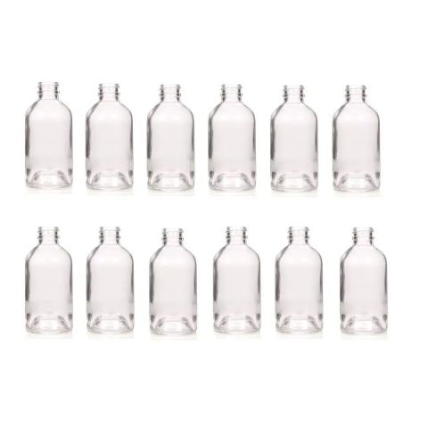 Hosley's Set of 12, Boston Round Style Glass Diffuser Bottles 85 Milliliters Each