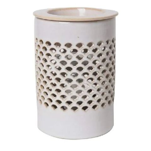Hosley Ivory Ceramic Electric Fragrance Warmer
