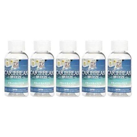 Hosley Set of 5, 55 ml Caribbean Breeze Fragrance Warming Oils