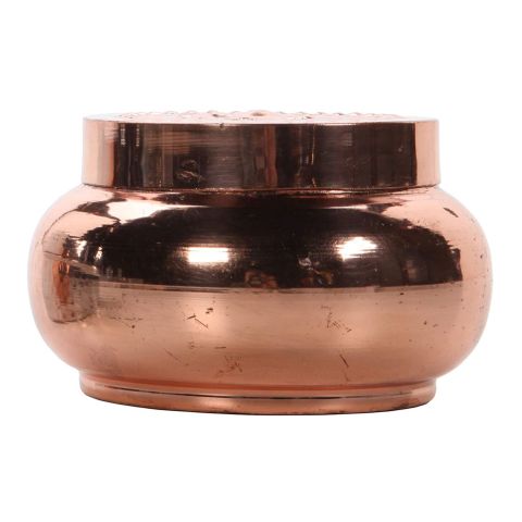 Hosley's 6 oz. Rose Gold Afternoon Tea Filled Candle with Lid